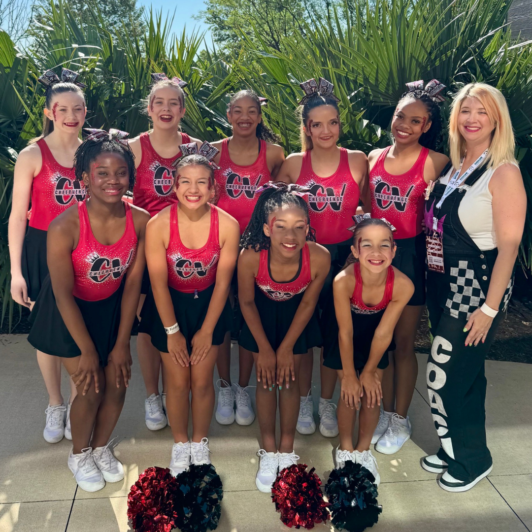 Cheerleading at Cheervenge in Royse City TX